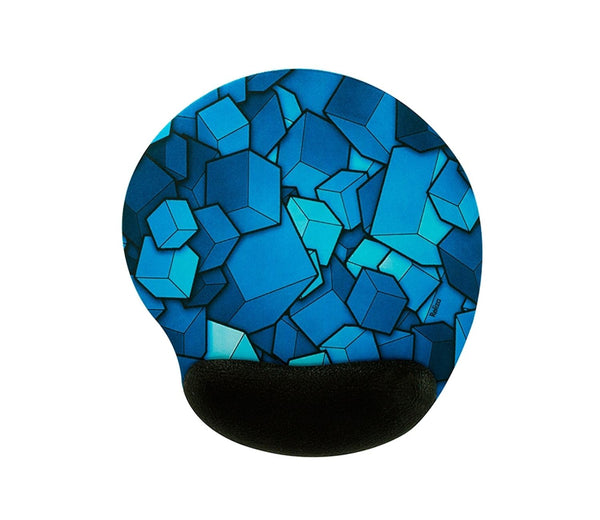 MOUSE PAD RELIZA C/ APOIO PARA PULSO EM PU PRETO 305.003/004