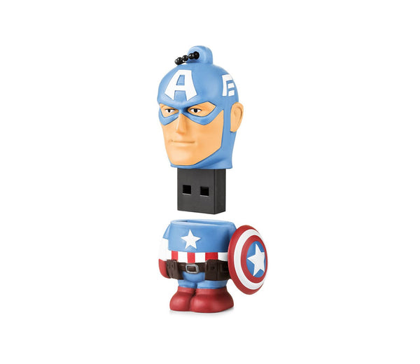 Pen drive 8GB Multilaser Marvel Vingadores Capitão América
