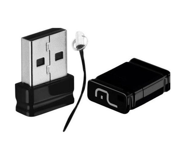 PEN DRIVE NANO 16GB MULTILASER PRETO - PD054