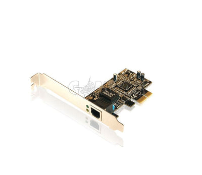 Placa de Rede Gigabit PCI-EX COMTAC X1 10/100/1000 - 9100