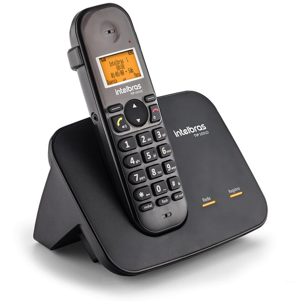 TELEFONE INTELBRAS IP SEM FIO PRETO - TIP 1001D
