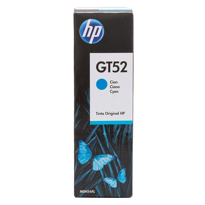 Refil de Tinta HP GT52 M0H54AL Ciano