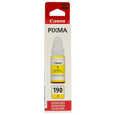 Refil de Tinta Canon Amarela GI-190 Canon