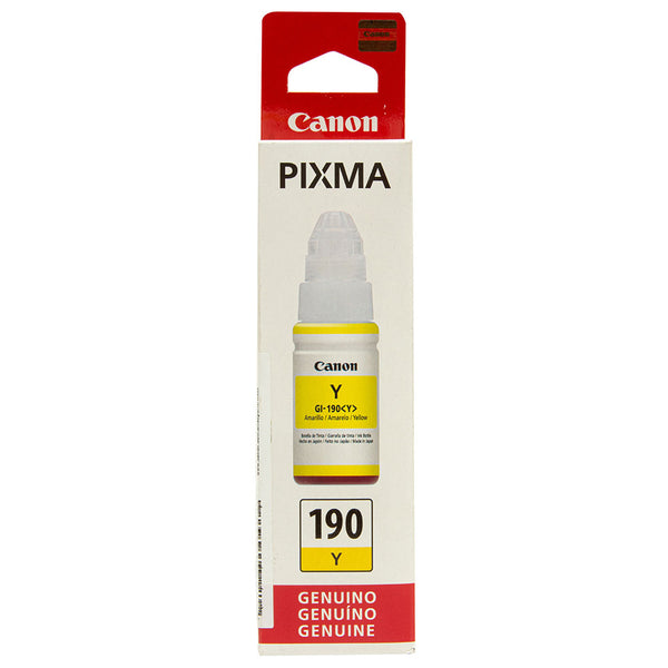 Refil de Tinta Canon Amarela GI-190 Canon