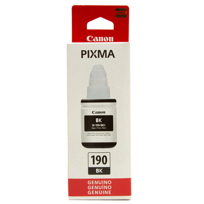 Refil de Tinta Canon Preta GI-190 Canon