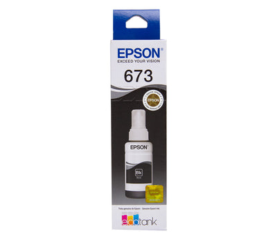 Refil de Tinta T673120 Preto Epson