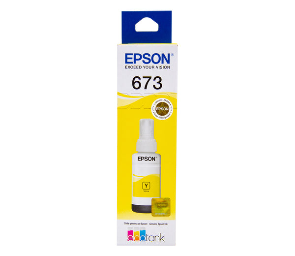 Refil de Tinta T673420 Amarelo Epson