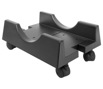 SUPORTE PARA CPU COM RODAS MASTICMOL PRETO - 11075