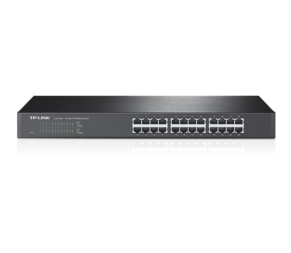 Switch TP-Link TL-SF1024D 24 portas 10/100 Mbps