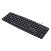Teclado USB Multimídia KB-M40BK Preto C3Tech