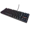 Teclado gamer mecânico Redragon Kumara RGB switch vermelho