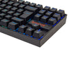 Teclado gamer mecânico Redragon Kumara RGB switch vermelho