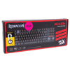 Teclado gamer mecânico Redragon Kumara RGB switch vermelho