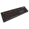 Teclado gamer Thermaltake Esports Poseidon Z switch marrom AXIS