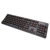 Teclado gamer Thermaltake Esports Poseidon Z switch marrom AXIS