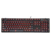Teclado gamer Thermaltake Esports Poseidon Z switch marrom AXIS