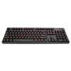 Teclado gamer Thermaltake Esports Poseidon Z switch marrom AXIS