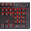 Teclado gamer Thermaltake Esports Poseidon Z switch marrom AXIS
