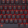 Teclado gamer Thermaltake Esports Poseidon Z switch marrom AXIS