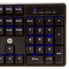 Teclado Gamer HP Mecânico GK320 Preto Com LED Azul