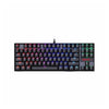Teclado gamer mecânico Redragon Kumara RGB switch blue