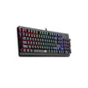Teclado mecânico gamer Redragon Sani K581 RGB preto