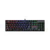 Teclado mecânico gamer Redragon Mitra switch azul RGB
