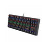 Teclado mecânico gamer Daksa Redragon switch azul