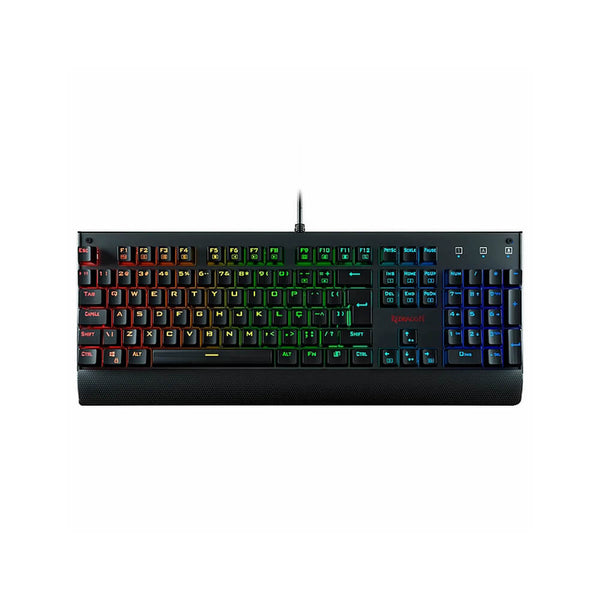 Teclado mecânico gamer Redragon kala swtich marrom RGB