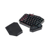 Mini teclado mecânico gamer Redragon Diti K585 RGB switch azul