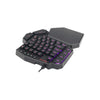 Mini teclado mecânico gamer Redragon Diti K585 RGB switch azul