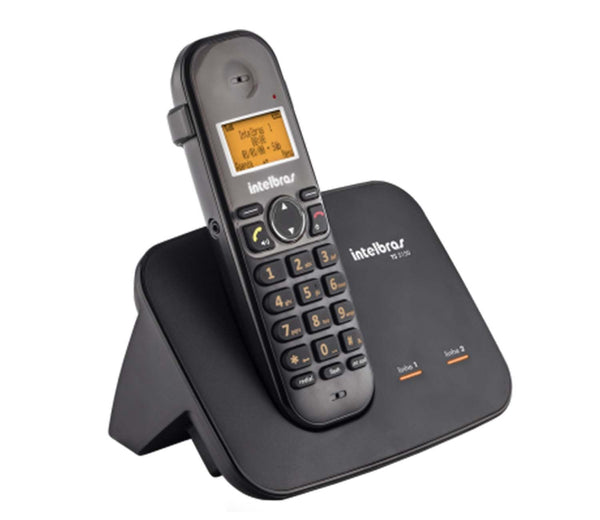 TELEFONE INTELBRAS S/FIO TS5150 ID PRETO