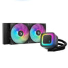 Water cooler LE240 V2 ARGB 40mmR LE240-BKAMMC preto DeepCool