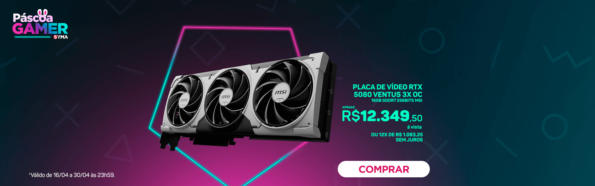 PLACA DE VIDEO 5070 PASCOA