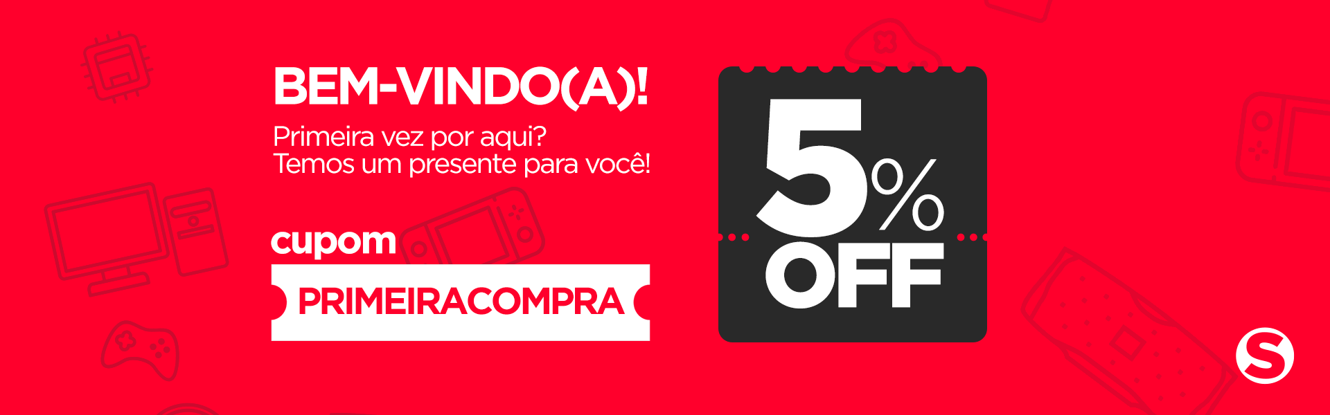 Cupom primeira compra