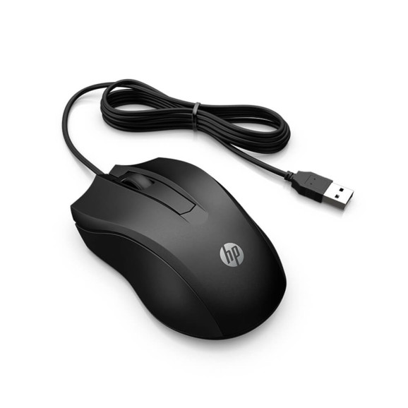 Mouse HP 100 USB 1600DPI 