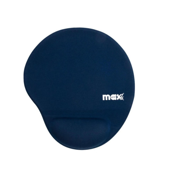 Mouse pad Maxprint com apoio em gel para pulso azul escuro
