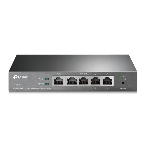 Roteador Tp-Link TL-R605 VPN Gigabit Multi-WAN SafeStream