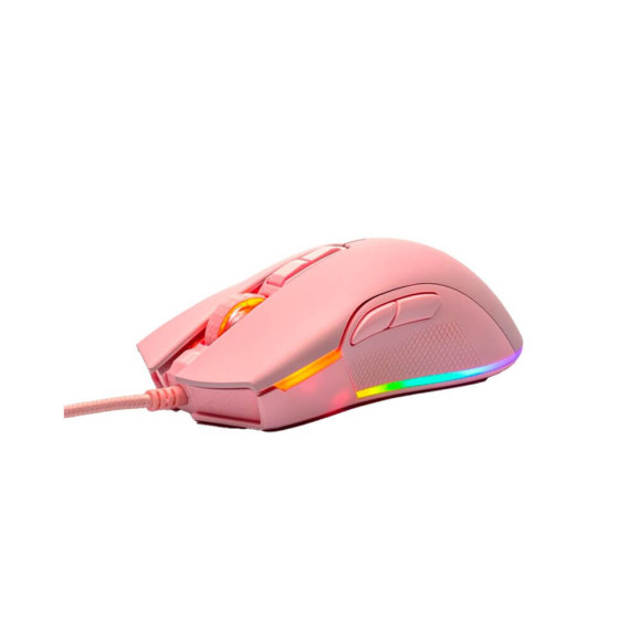 Mouse gamer Motospeed V70 RGB Essential rosa