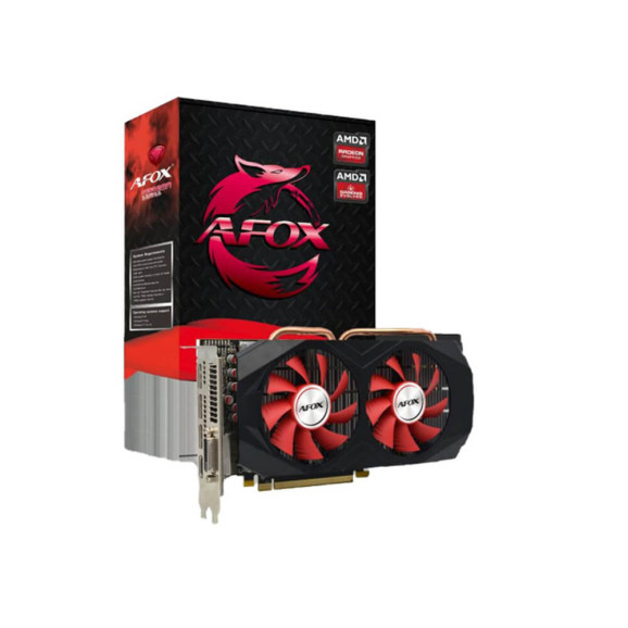 Placa de vídeo 8GB PCI-EX Radeon Afox RX 580 DDR5 
