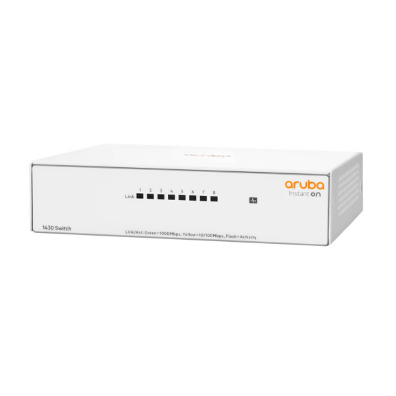 Switch HP Aruba 8 portas 10/100/1000 R8R45A