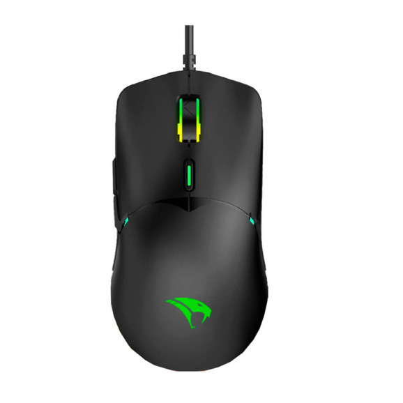 Visão superior Mouse Gamer Naja Viper Pro 7200 DPI RGB