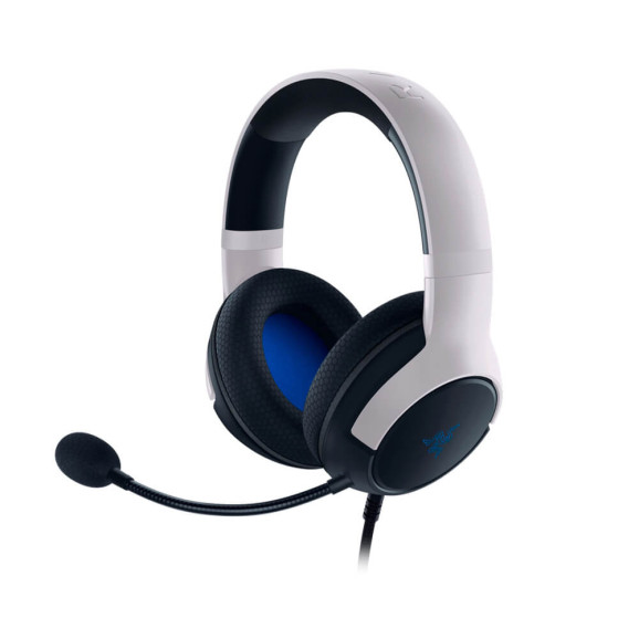 Headset gamer Razer Kaira X  PS5 branco RZ0403970700