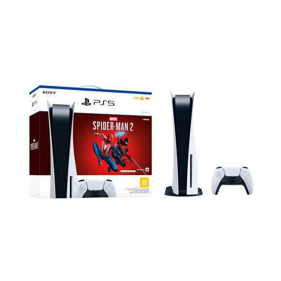 Console Sony Playstation PS5 com Jogo Marvel's Spider-Man 2