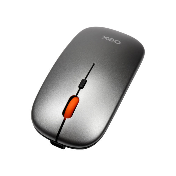 MOUSE S/ FIO OEX DUAL MODE MS603 CINZA