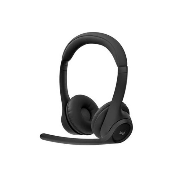 Headset gamer Logitech Zone 300 preto - 981-001406