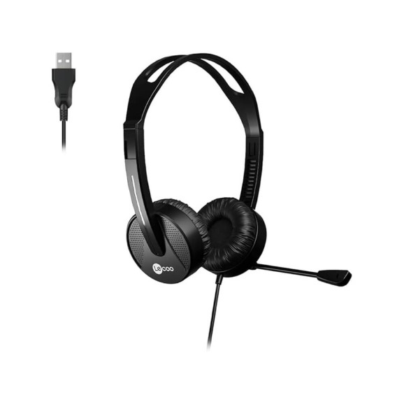 Fone de ouvido headset Lecoo HT106 USB