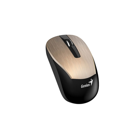 Mouse sem Fio Genius Eco-8015 Gold Recarregável