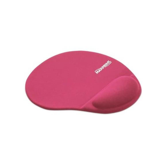 Mouse pad Maxprint com apoio em gel para pulso pink
