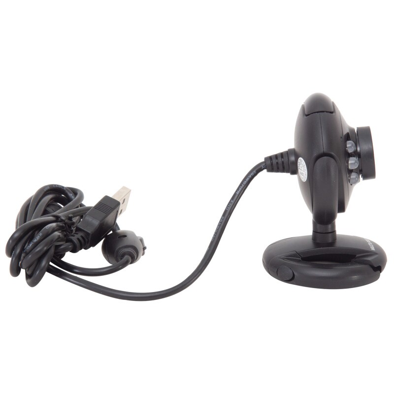 cam Multilaser WC045 com microfone e LED noturno Syma